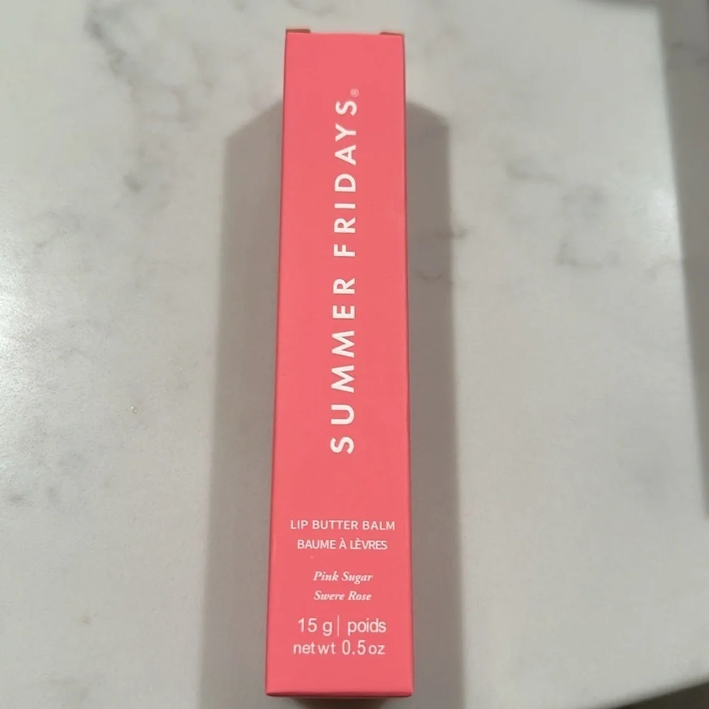 NIB Summer Fridays Lip Butter Pink Sugar